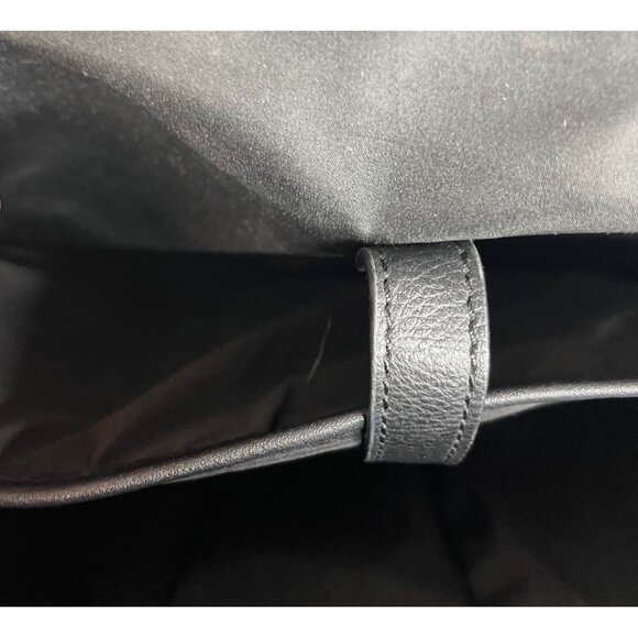 Nine West Tote Laptop Bag Purse Black Zipper Pockets - Picture 5 of 10